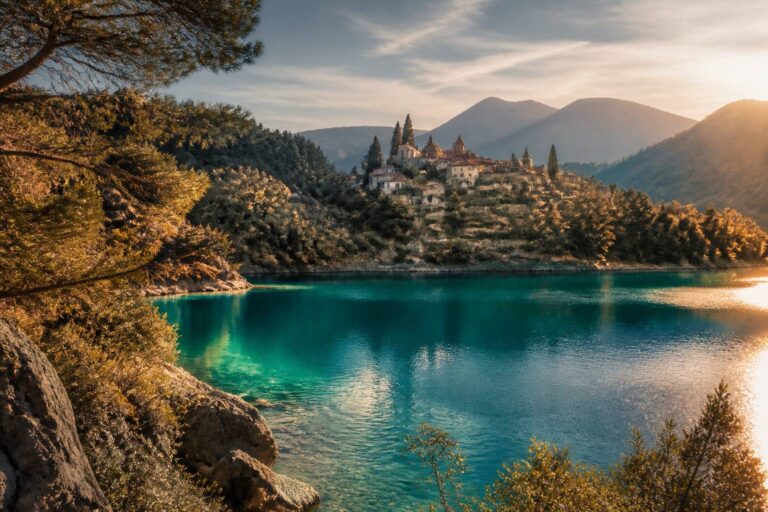 Lago del Turano: un arcobaleno di colori a pochi passi da Rieti