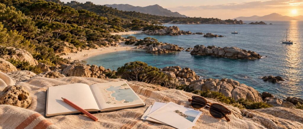 Illustration éditoriale du sujet : Guida Completa a Cala Liberotto: Scopri Tutto Ciò Che Devi Sapere
